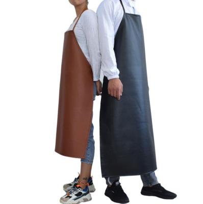 China Custom Cooking Gifts Custom Kitchen BBQ Bone BBQ Chef Cooking Apron Men Women Leather Cleaning Birthday Valentines Day for sale