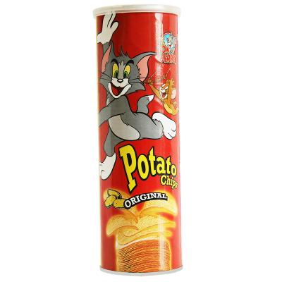 China Private Label Pringles Style Canned Potato Chips 	Dry Cool Place Storage Sweet Potato for sale