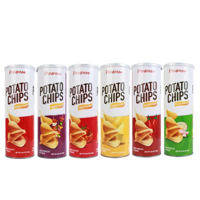 China Halal Snacks Food Potato Snacks Canned Potato Chips Dry Cool Place Storage Sweet Potato for sale