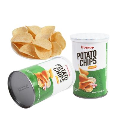 China I Believe Sour Cream Onion Canned Potato Chips A01 12 Months Shelf Life Halal Certificate for sale