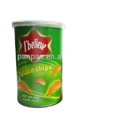 China 45G POTATO CHIPS Canned Potato Chips A01 12 Months Shelf Life Halal Certificate for sale