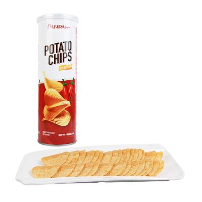 China Japanese potato chips vegetables chips Lays Potato Chip Tin 12 Months Shelf Life for sale