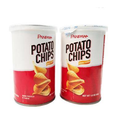 China Private labels canned food Brands potato chips favorite brand chips 45g for sale