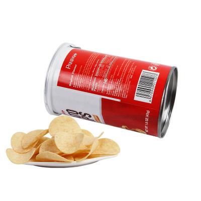 China Food And Beverage Snacks Vegetable Potato Chips Tin 12 Months Shelf Life Potato Starch for sale