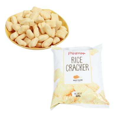 China PANPAN A03 Crispy Corn Snacks Rice Cracker Snack Non-Fried Dried 9 Months Shelf Life for sale