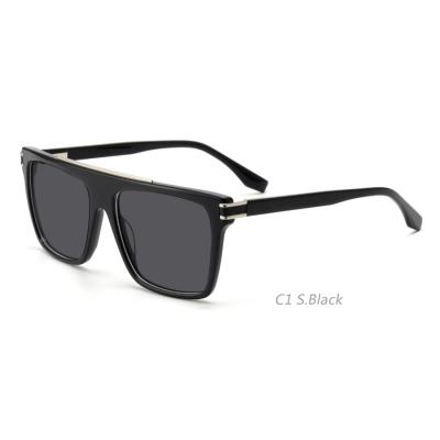 China New Arrival Fashion Sun Glasses 1320S Oversized Shade Sun Man Unisex Acetate Sunglasses for sale