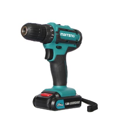 China MAITENG MT8121 Two Speed ​​Li-ion Cordless Drill MT8121 21V 1.5Ah for sale