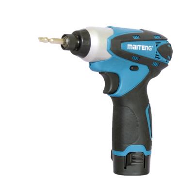 China MAITENG High Quality Cordless Li-ion Machine Tools 12V Impact Mini Electric Screwdriver 12V 1.5Ah for sale