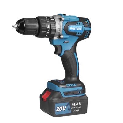 China MT886DP High Quality Machine Tools 20V Li-ion Cordless Brushless Impact Drill 20V/4.0Ah for sale