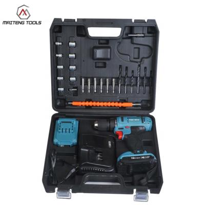 China 21V lithium battery cordless drill set MT2160 for sale