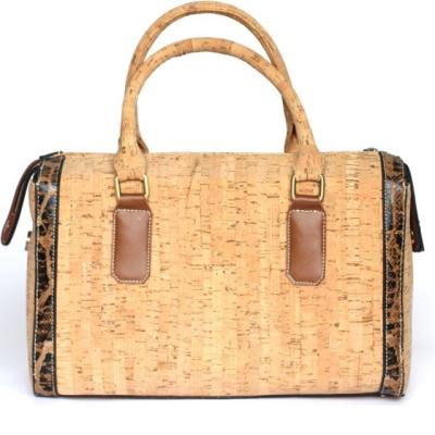 China Fashion Custom Logo Large Capacity Waterproof Gym Travel Luggage Cork Bag Sports Travel Bag for sale