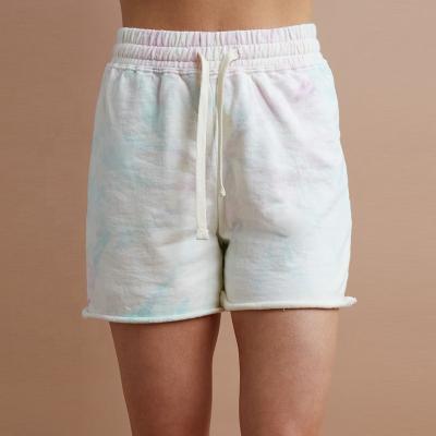 China Wholesale Summer Shorts Cotton Breathable Gym Shorts Comfortable Women's Breathable Shorts Breathable Custom Dye Sweats for sale