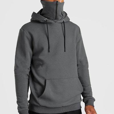 China Breathable Custom Streetwear Mens Blank Hoodie Long Sleeve Zipper Label Sporty Hoodies Set Gym Wear for sale