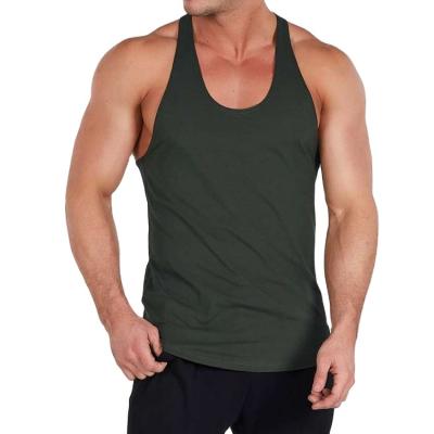 China Wholesale QUICK DRY Soft Cotton Tops Wholesale China Gym Clothing Summer Sport Vest Sleeveless Tank Tops Men for sale