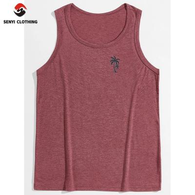 China QUICK DRY High Quality Custom Logo Fitness Yoga Tank Tops Sleeveless Gyms Wear Clothing OEM Men's Gym Tanks Top for sale