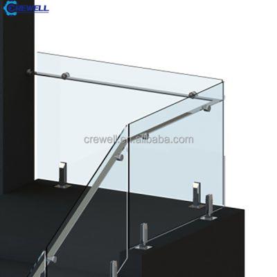 China Deck Mount Hardware Stainless Steel HVAC 316 2205 Glass Barrier Spit for sale