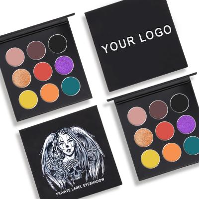 China High Pigmented Waterproof Eyeshadow Palette Best Quality Eyeshadow Palette Popular Color Eyeshadow for sale