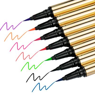 China Waterproof Colored Eyeliner Water Activated Eyeliner Eyeliner Private Label for sale