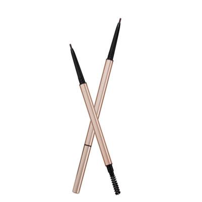 China Gold Eyebrow Pencil Waterproof Eyebrow Pencil Thin Eyebrow Pencil Private Label Custom for sale