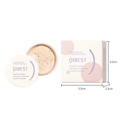 China Moisturizer 4 Colors Luxury Loose Powder Airspun Loose Face Dust Loose Shimmer Powder for sale