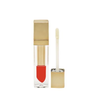 China Customized wholesale clear lip gloss waterproof vegan lip gloss lip gloss gold lip gloss for sale