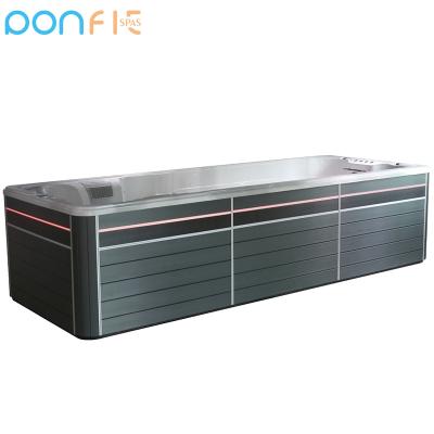 China Eco-friendly material Ponfit spa swimming pool spa swim spa with balboa system 6M for sale