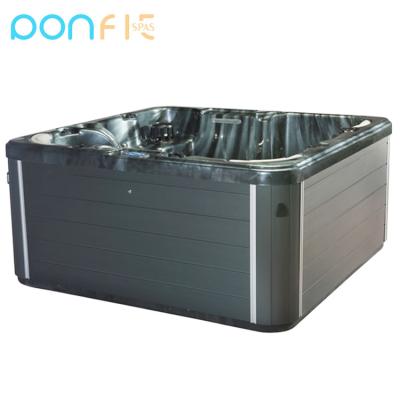 China Whrilpool eco-friendly Ponfit massage hot tub air jet with jeet massage outlet 6 and 1 person lounges for sale