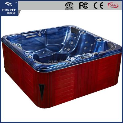 China Ponfit 8904 Multifunctional Freestanding Acrylic Massage Tub Whirlpool Spa Hot Tub Eco-friendly for sale