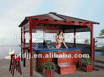 China Balboa Garden Outdoor Hot Tub Massage Outdoor Spa For Jacuzzi for sale