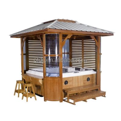 China Garden set gazebo for the hot tub for sale