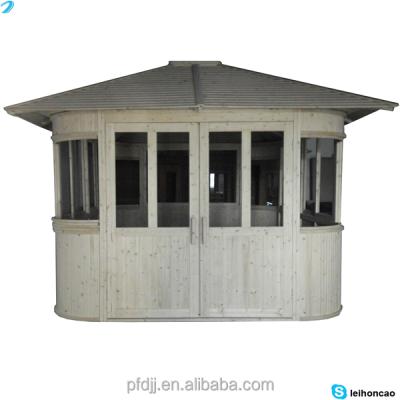 China cheap portable outdoor wooden red pine gazebo price for sale for sale