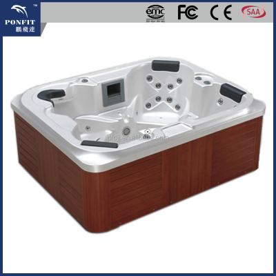 China Luxury Massage PONFIT SPA Equipment Whirlpools Hot Tub Discount Spa for sale