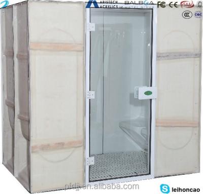 China Computer Control Panel Acrylic Portable Home Sauna Steam Bath for sale