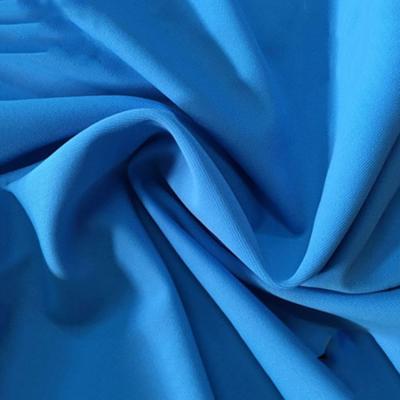 China China factory 80 polyester 20 spandex swimwear fabric breathable polyester fabric for sportswear interlock 100% polyester knitted fabric for sale