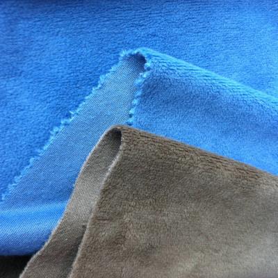 China Top quality toy fabric/tear-resistant widely used sofa/very soft short hair plush shorts fabric suede fabric for sale