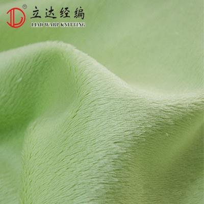 China Tear-Resistant Short Faux Fur Fabric Soft Polyester Mesh Fabric Soft Recycled Plush Fabric For Making Soft Toys for sale