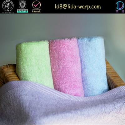 China 100% Sustainable Bamboo Fiber Cleaning Cloth / Natural Bamboo Towels for sale