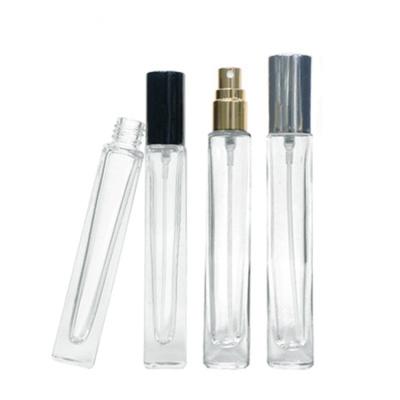 China Personal Care Wholesale Empty Sample Glass Vials Perfume Spray Bottle 10ml Mini Pocket Glass Perfume Bottle for sale