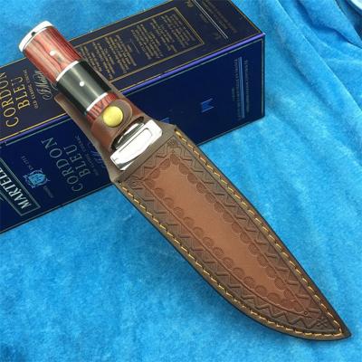 China Viable Knife Wholesale Customized Leather Cover Sheath Knife Knife Case Leather Cover for sale