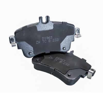 China Disc Brake System D2036 Front Brake Pads Japanese Brake Pads Brake Pads For Mercedes Benz for sale