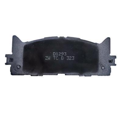 China Factory Direct Ceramic Front Circuit Brake Pad Brake System D1293 Genuine OEM Price Brake Padsfor TOYOTA for sale