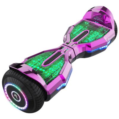 China Electric Scooter Aluminum Alloy Standing Electric Scooters EU Warehouse Hoverboards With LED 6.5