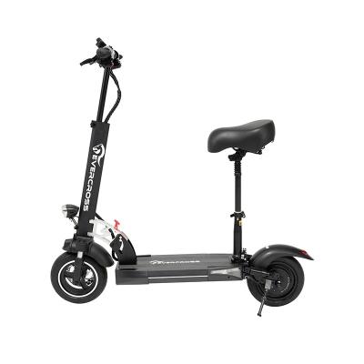 China Popular Chinese Factory Electric Scooter 28MPH 10AH Folding E-scooter Motor Eco-friendly Safe Funny Exciting For Adults With Seat for sale