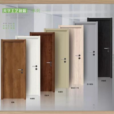 China zhongshan supplier composite paint door,original wooden door,rubber wooden door ,ecological wooden door, for sale