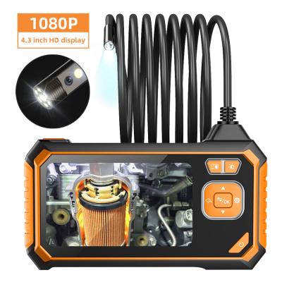 China 113-2 Multifunctional Borescope With Dual Screen Lens 8mm HD Camera Recording Industrial Borescope With Screen 1mater 113-2 for sale