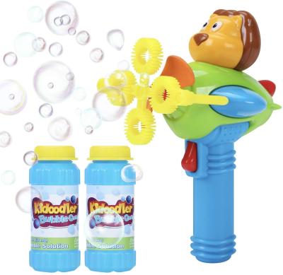 China Bubble Toy Bubblefun ODM/OEM Toy Factorie, Party Soap Makers Electric Gun Captain Lion Plastic Bubble Minigun for Kids for sale