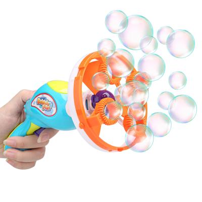 China Viable 2 in 1 Interactive Bubble Blower and Jumbo Battery Operated Handheld Bubble Blower Bubble Gun Toys for Pets for sale