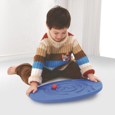 China For Kids Outdoor Activity Indoor Game Shimmy Balancing Board For Kids Plastic Balance Board With Maze Game Snail Pattern for sale