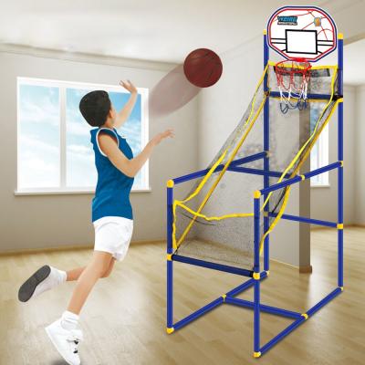 China For Kids Basketball Hoop Shooting Game Indoor Outdoor Sports Shooting System with Mini Hoop, Ball and Pump Stand Toys Basketball Set for sale