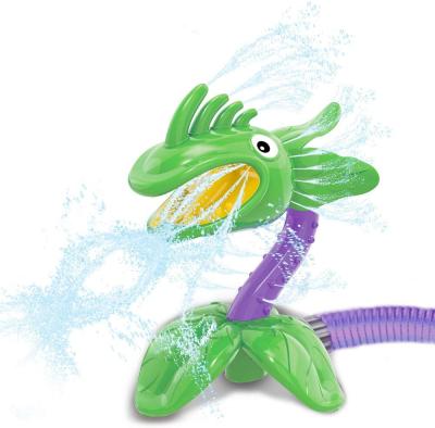 China Summer Toy Backyard Sprinkler Toy for Summer Corpse Green Flower Outdoor Water Spray Sprinkler for Kids and Toddlers Playing Gift for sale